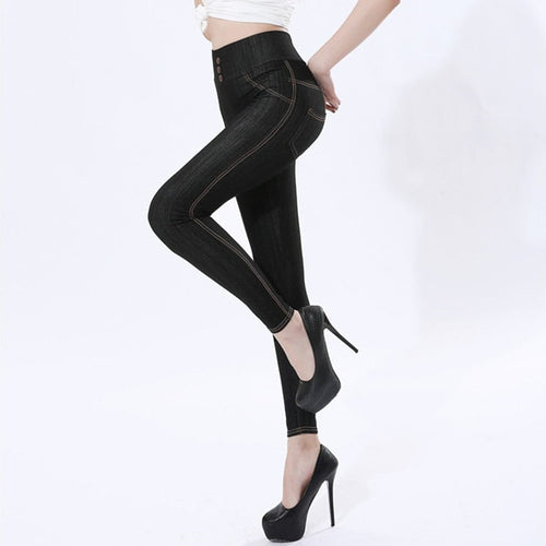 Cotton Imitation Jeans