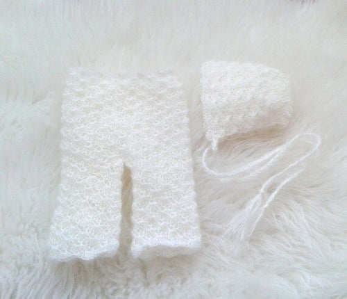 Crochet mohair baby