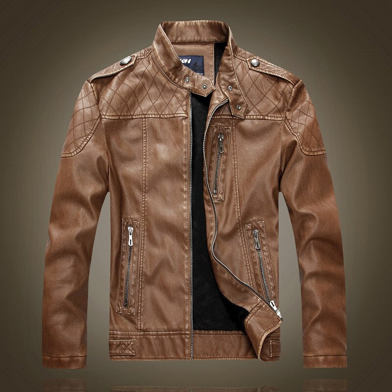 DHfinery leather jacket