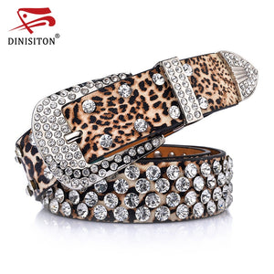 DINISITON Rhinestone belts