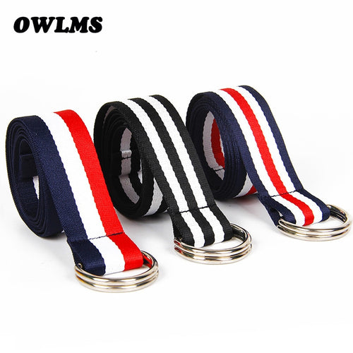 DIY Belts stripes