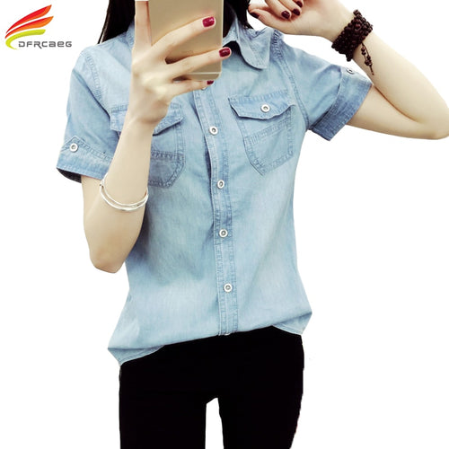 Denim Shirts Women