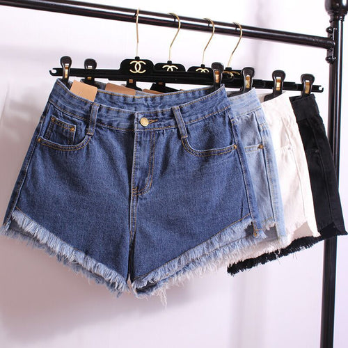 Denim shorts women