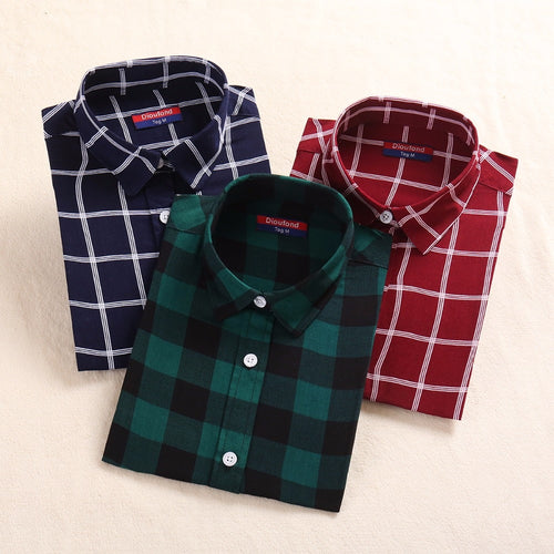Dioufond Plaid Shirt
