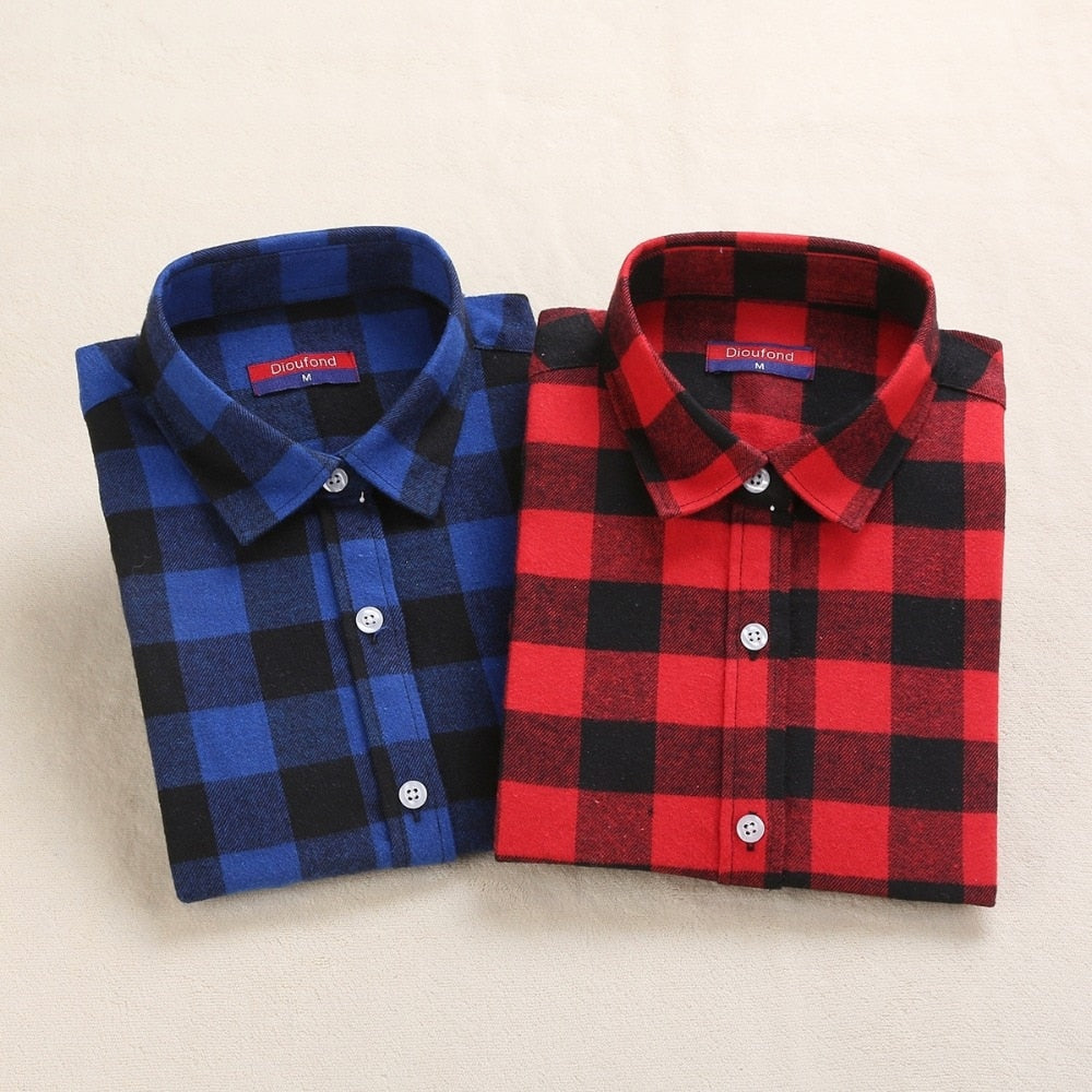Dioufond Red Plaid