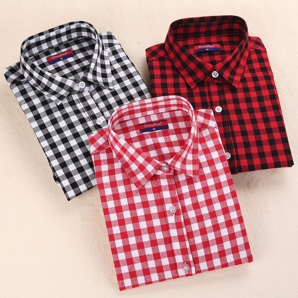 Dioufond Red Plaid