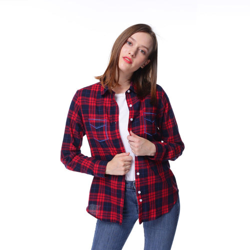 Dioufond Women Plaid
