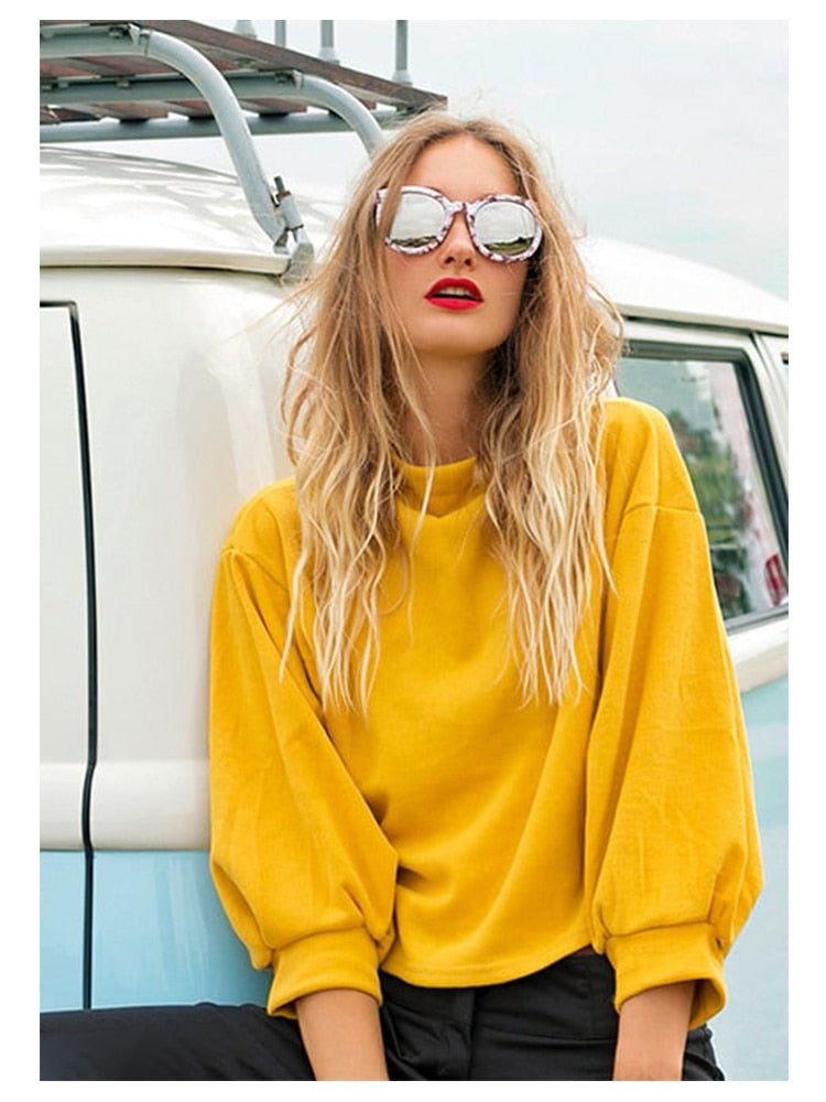 Dotfashion Funnel Neck