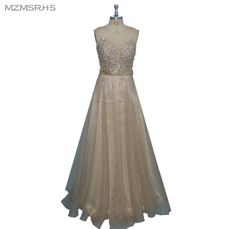 Elegant Champange Applique