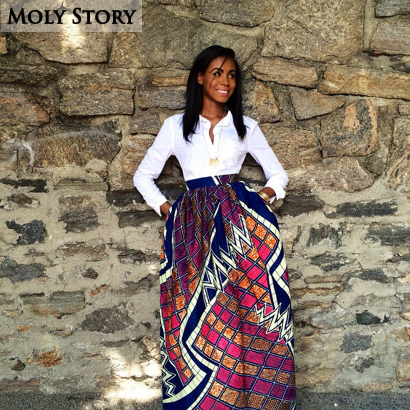 Elegant Long Pleated