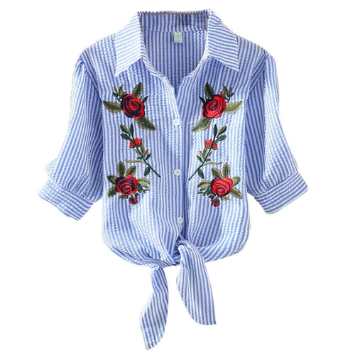 Embroidery Blouse Shirt