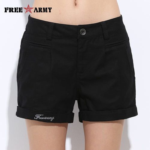 Embroidery Shorts Women