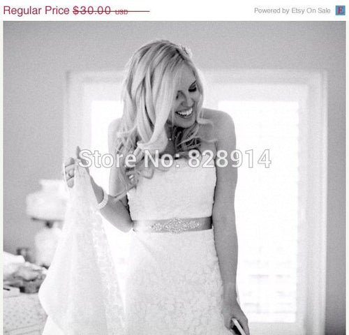 Evening Dress Belt