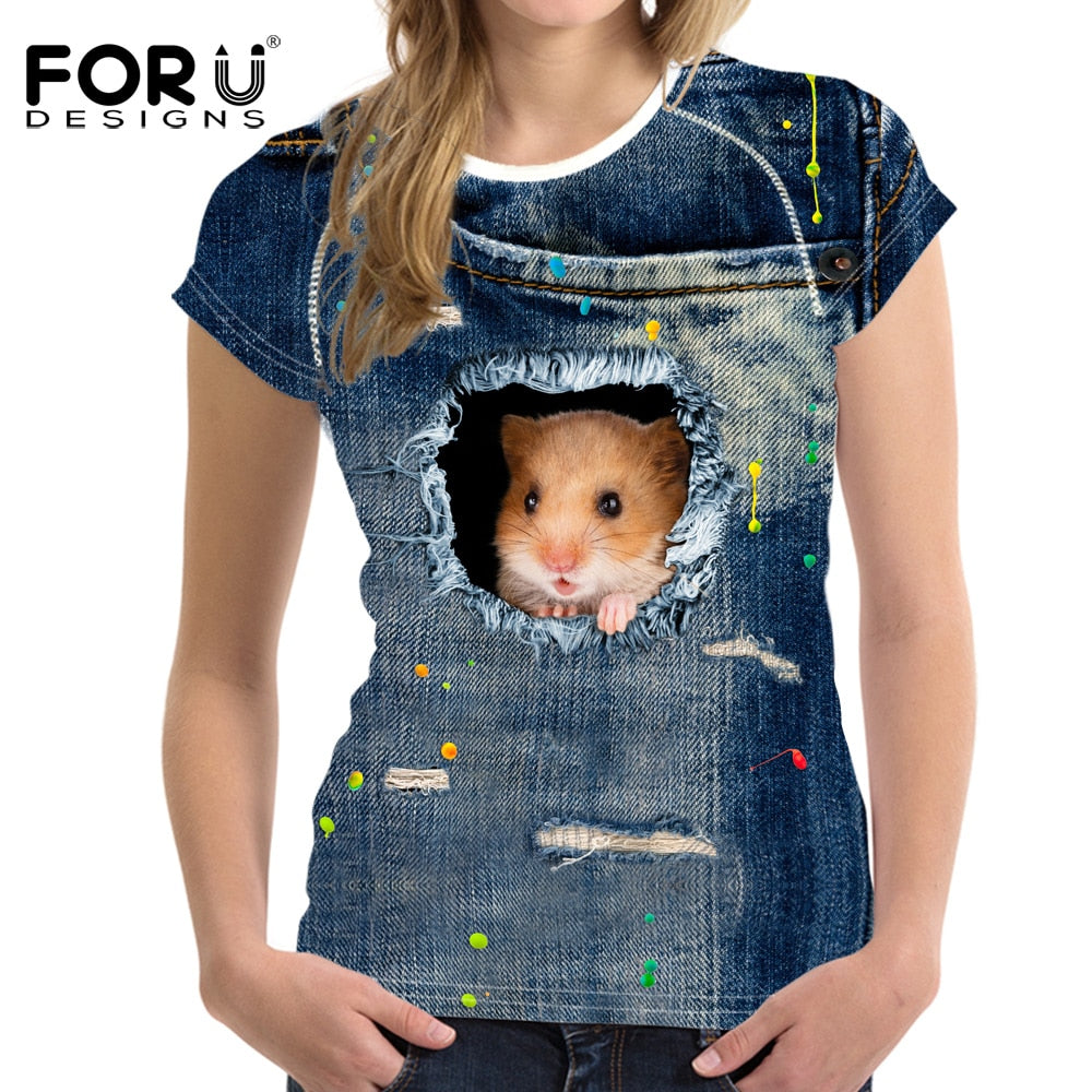 FORUDESIGNS 3D Jeans