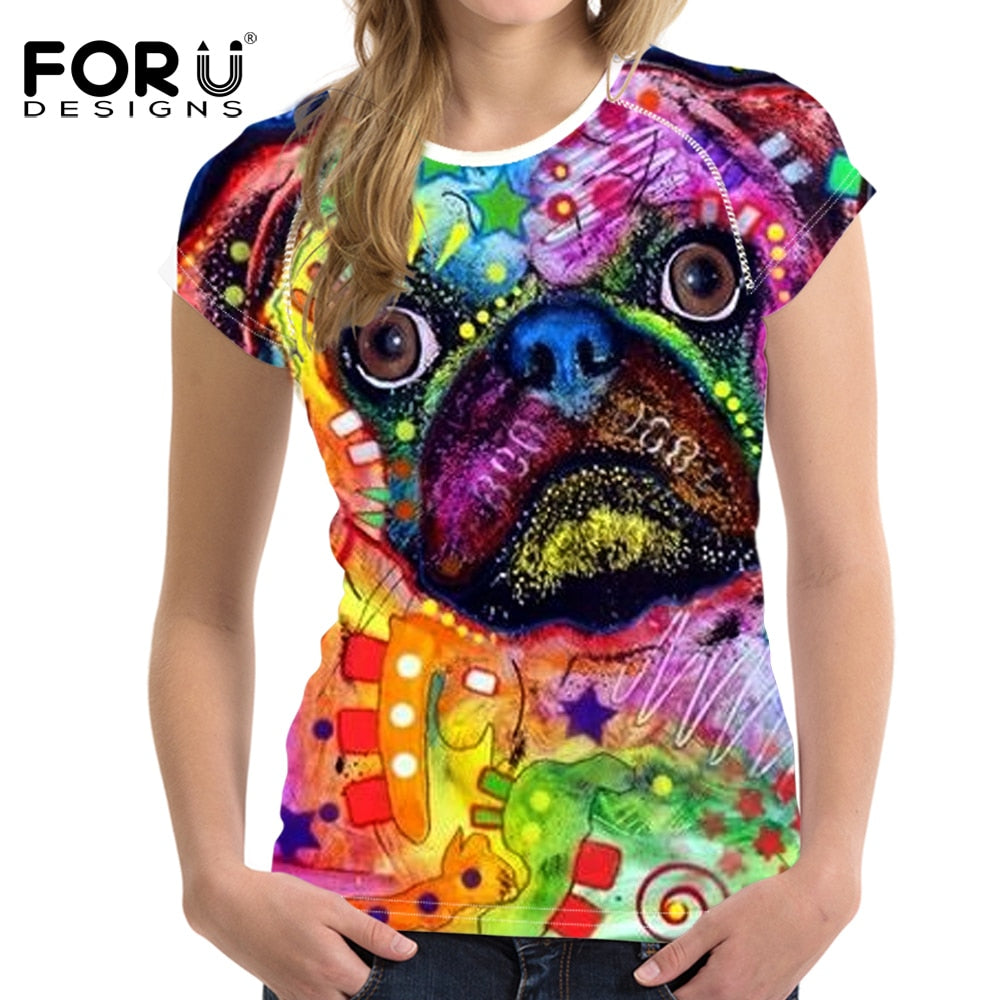 FORUDESIGNS T-Shirt Women