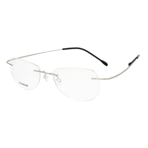 Fashion Rimless Eyeglasses