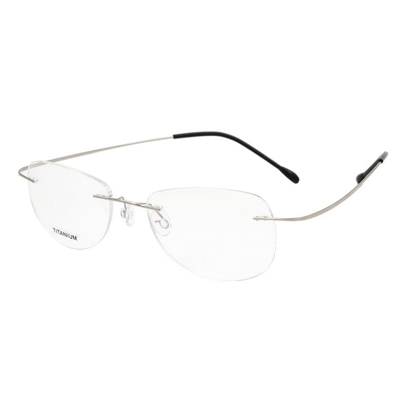 Fashion Rimless Eyeglasses