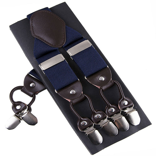 Fashion Suspenders leather