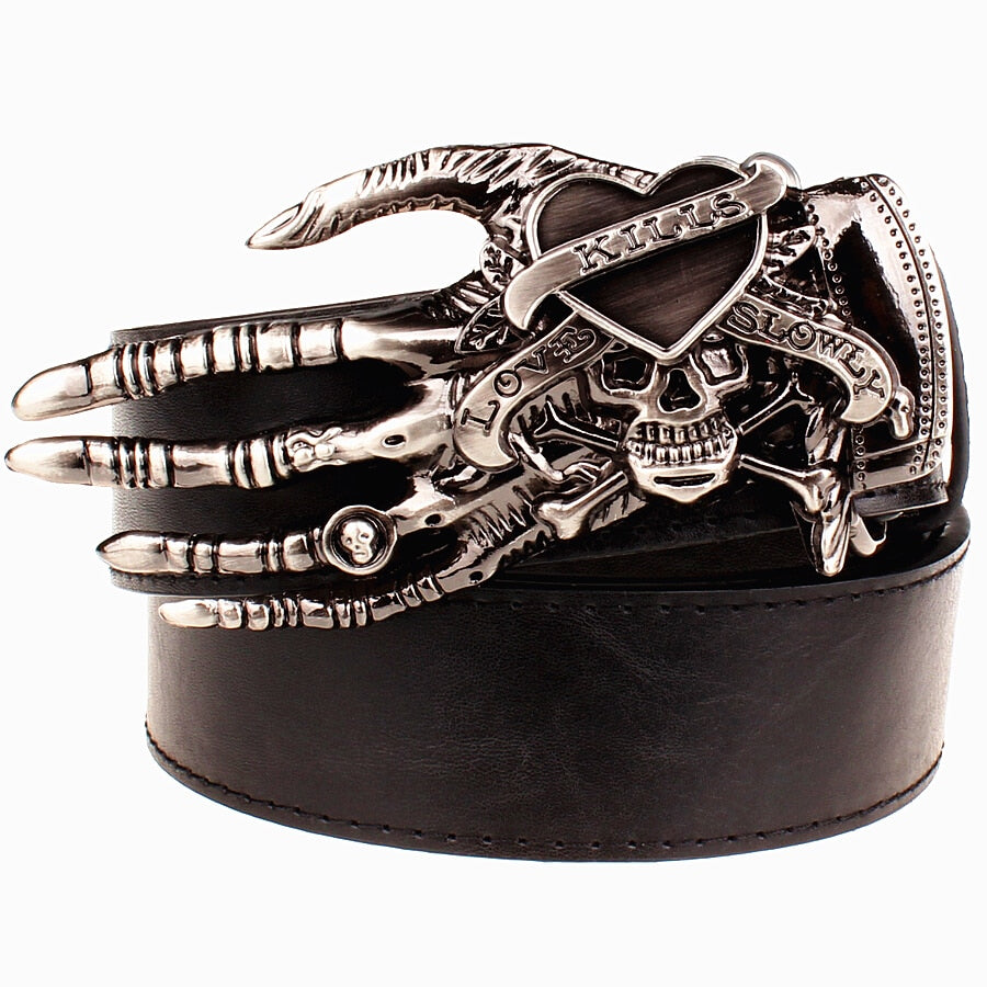 Fashion skull belt