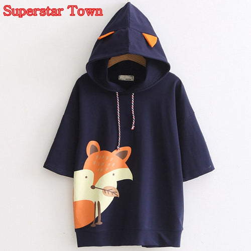 Female Fox Hoody