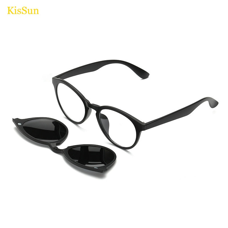 Female Round Eyeglasses