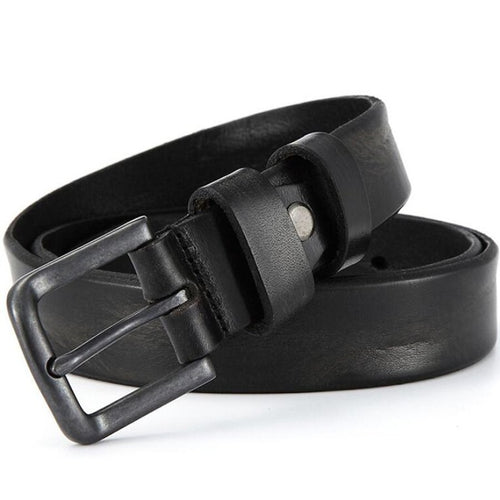 Female leather belt