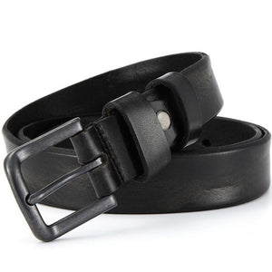 Female leather belt