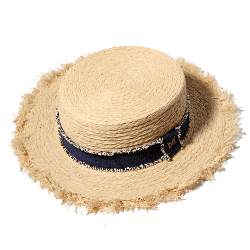 Flat Straw Hats