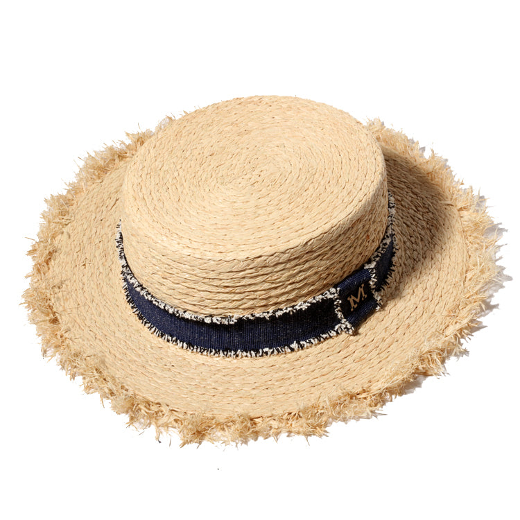 Flat Straw Hats