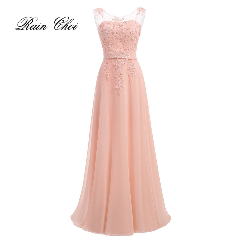 Floor-Length Chiffon Long