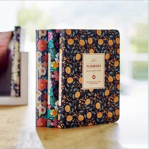 Flowery Planner Faux