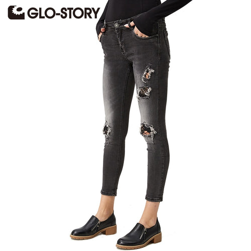 GLO-STORY Women Jeans