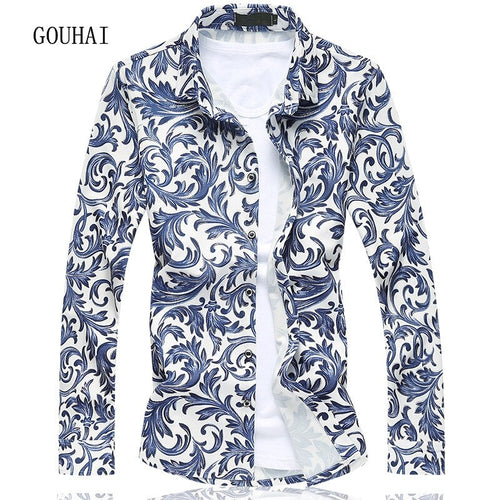 GOUHAI Mens Hawaiian