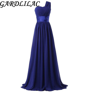 Gardlilac One-Shoulder chiffon