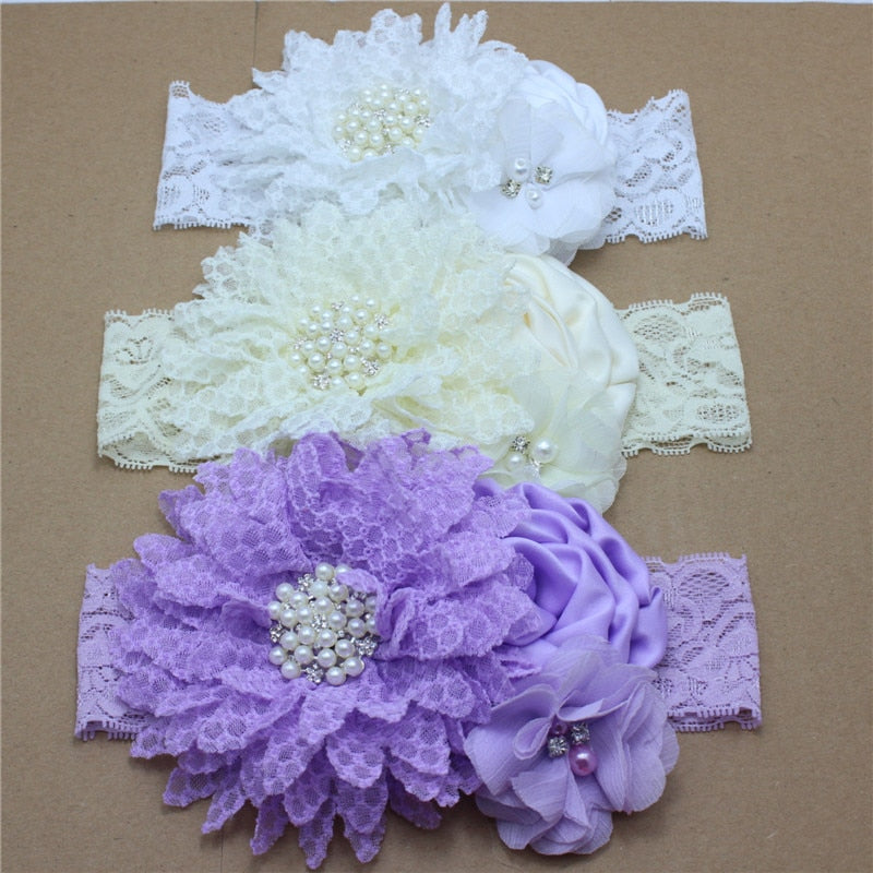 Girls chiffon flower