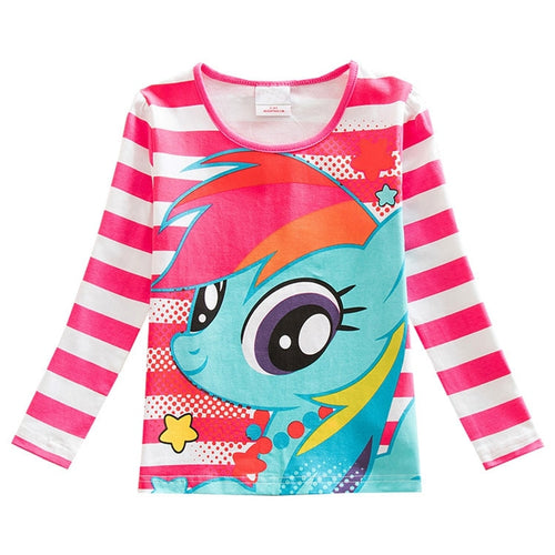 Girls long-sleeved T-shirt