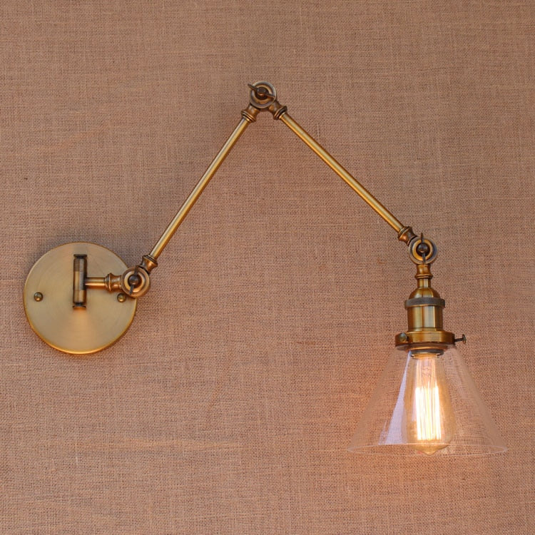 Glass Brass Adjustable