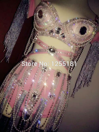Glisten Rhinestone Tassel