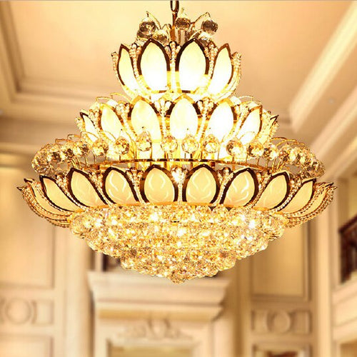 Gold Crystal Chandeliers