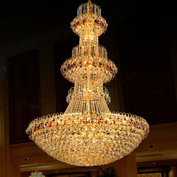 Gold Crystal Chandeliers