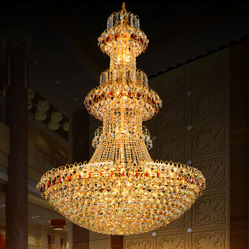 Gold Crystal Chandeliers