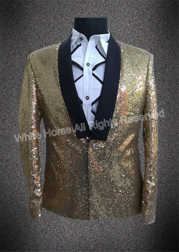 Gold jacket Men