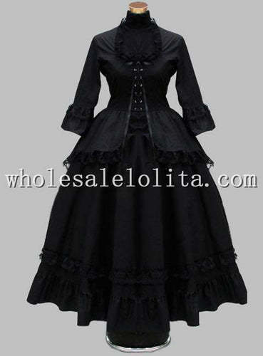 Gothic Black Cotton