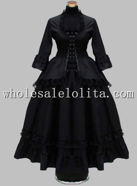 Gothic Black Cotton