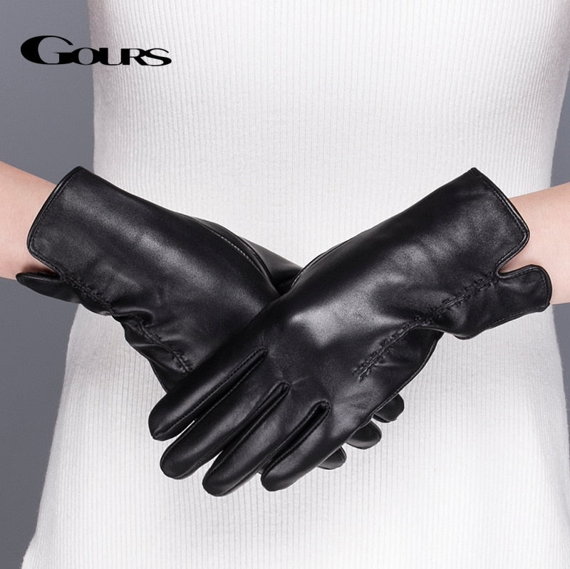 Gours Genuine Leather