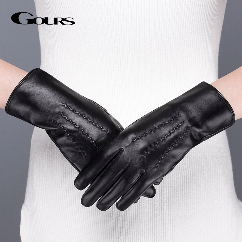 Gours Genuine Leather