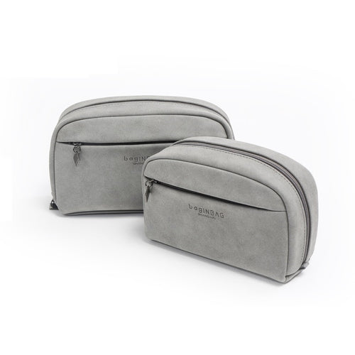 Grey Cosmetic Bag