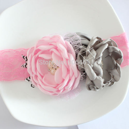 Gril flower headband