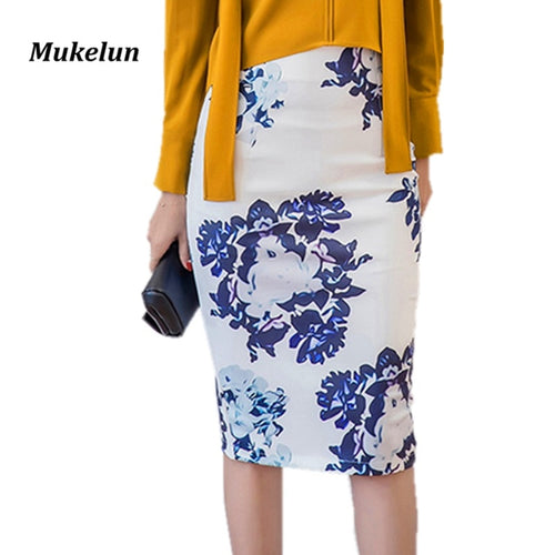 High Waist Floral