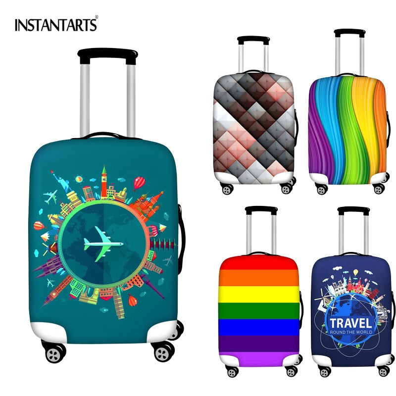 INSTANTARTS Thickened Luggages